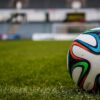 the ball, stadion, football, court, grass, nature, game, sport