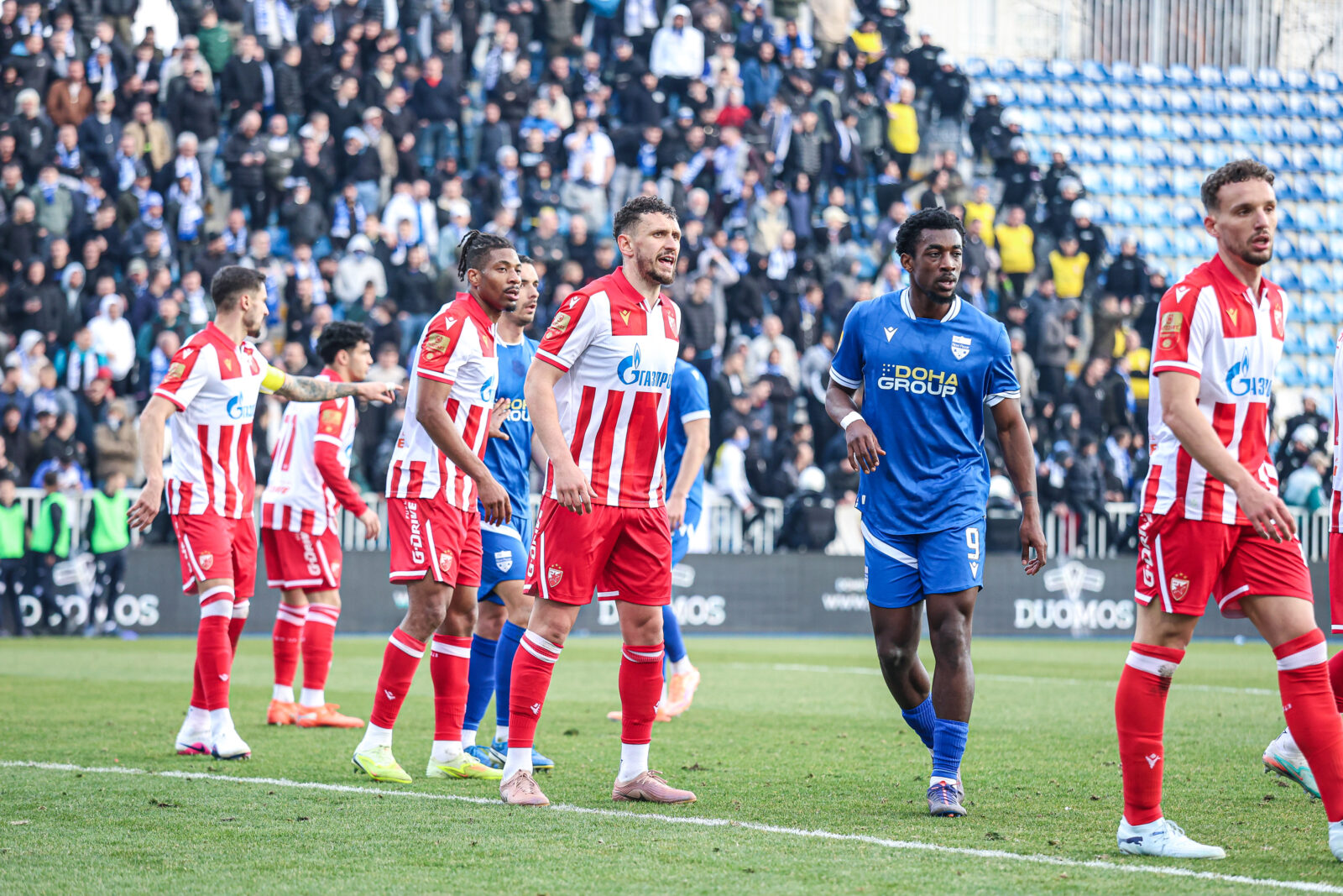 The 1/4 final match of the Mozzart Bet Cup of Serbia 2025/2026 between FK Novi Pazar and FK Crvena zvezda was played at the City Stadium in Novi Pazar. Utakmica 1/4 finala Mozzart Bet Kupa Srbije 2025/2026 izmedju FK Novi Pazar i FK Crvena zvezdaodigrana je Gradskom stadionu u Novom Pazaru.