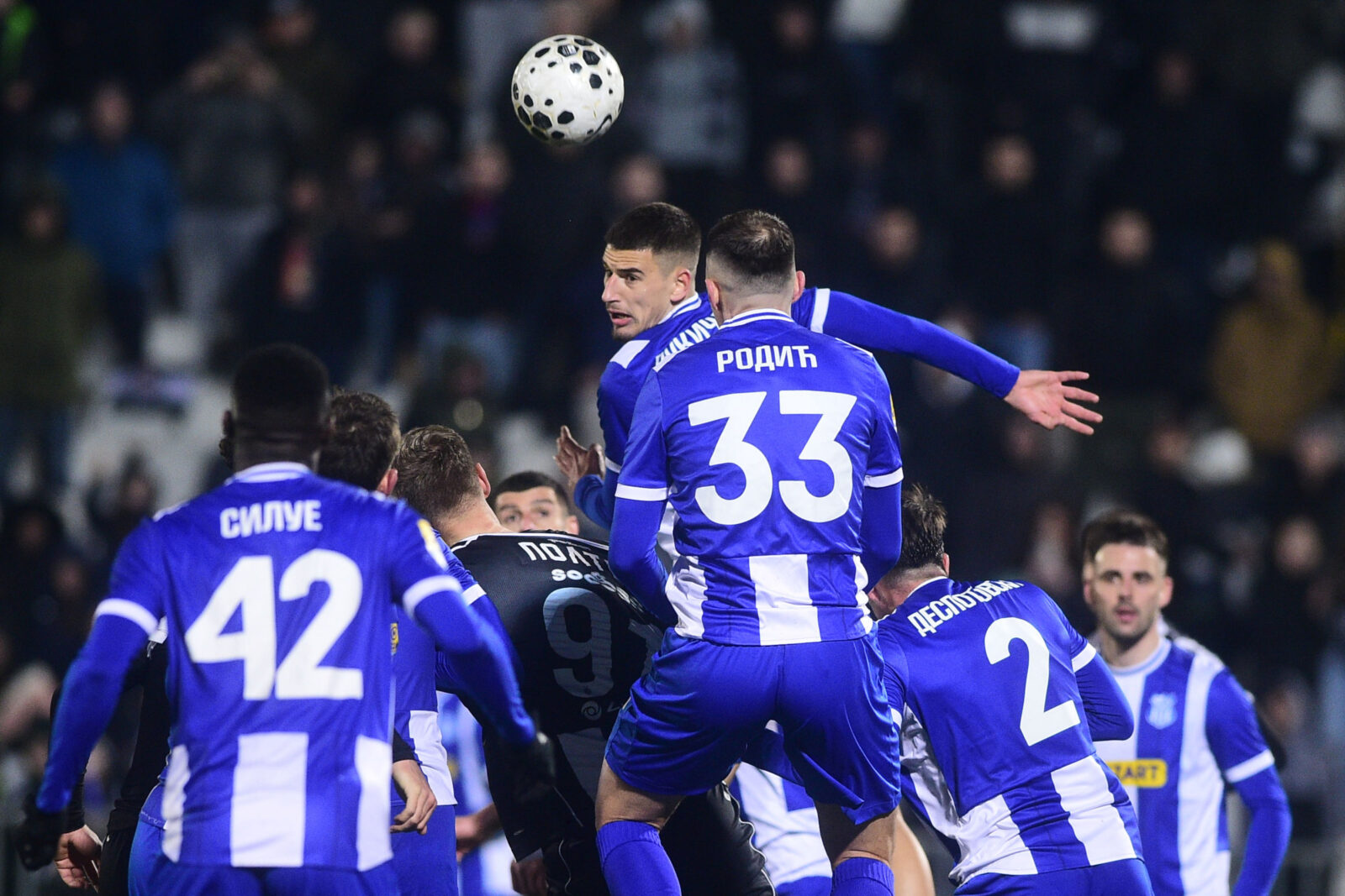The match of the 25th round of the Mozzart Bet Super League of Serbia between FK Partizan and OFK Beograd was played at the FK Partizan Stadium. Utakmica 25. kola Mozzart Bet Super liga Srbije izmedju FK Partizan i OFK Beograd odigrana je na stadionu FK Partizan.