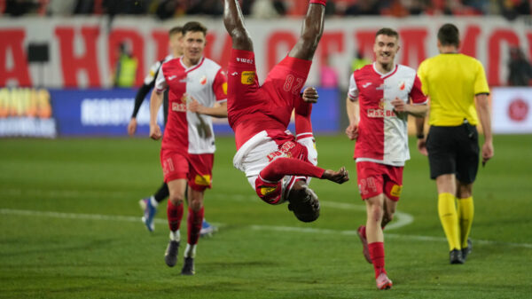 The match of the 26th round of the Mozzart Bet Super League of Serbia between FK Vojvodina and FK Partizan was played at the Karadjordje stadium in Novi Sad. Utakmica 26. kola Mozzart Bet Super liga Srbije izmedju FK Vojvodina i FK Partizan odigrana je na stadionu Karadjordje u Novom Sadu.