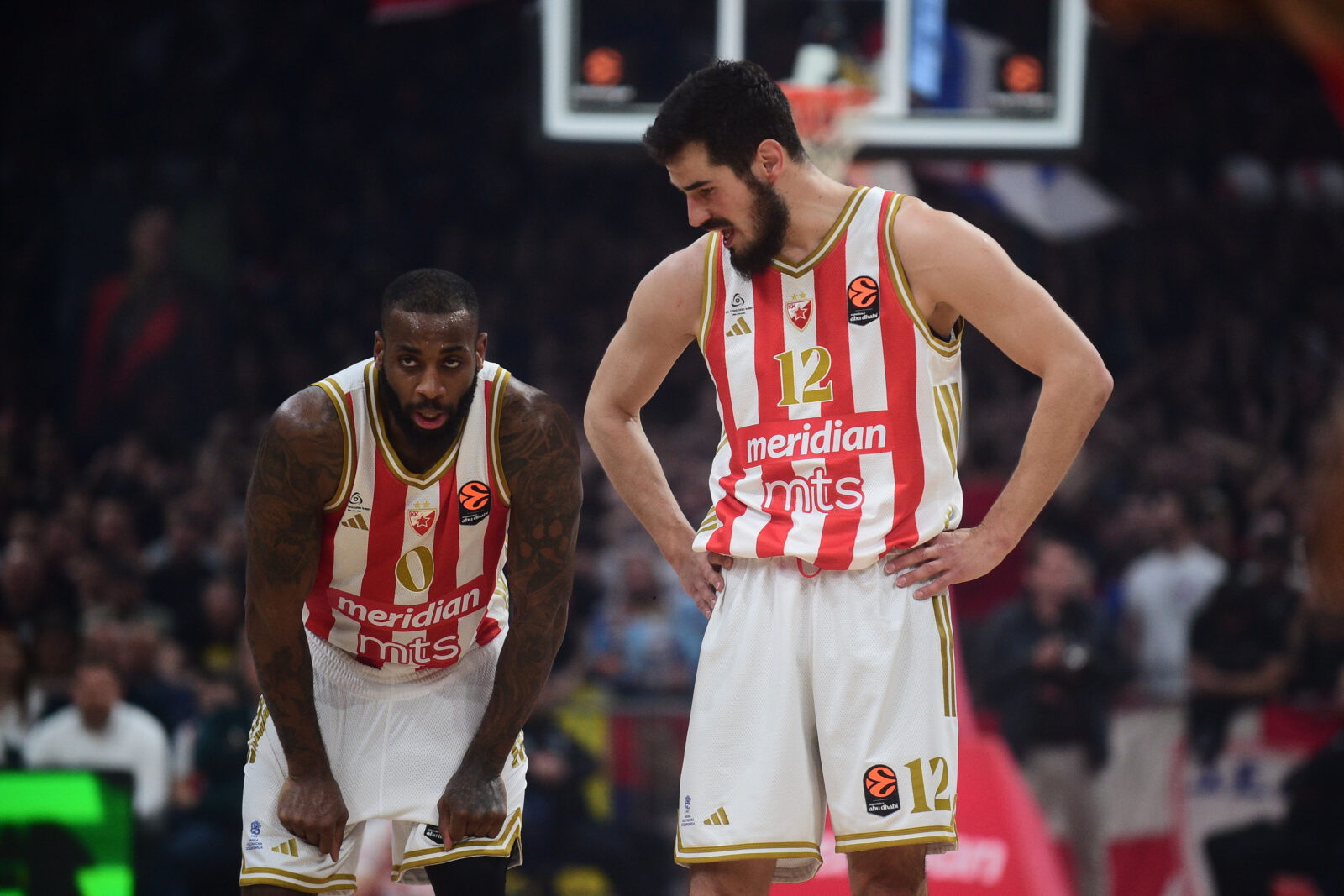 The match of the 31st round of the Turkish Airlines Euroleague between KK Crvena zvezda MeridianBet and BC Fenerbahce Beko was played in the Belgrade Arena. Utakmica 31. kola Turkish Airlines Evrolige izmedju KK Crvena zvezda MeridianBet i BC Fenerbahce Beko odigrana je u Beogradskoj Areni.