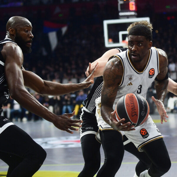 The match of the 30th round of the Turkish Airlines Euroleague between KK Partizan Mozzart Bet and BC Dubai Basketball was played in the Belgrade Arena. Utakmica 30. kola Turkish Airlines Evrolige izmedju KK Partizan Mozzart Bet i BC Dubai Basketball odigrana je u Beogradskoj Areni.
