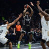 The match of the 30th round of the Turkish Airlines Euroleague between KK Partizan Mozzart Bet and BC Dubai Basketball was played in the Belgrade Arena. Utakmica 30. kola Turkish Airlines Evrolige izmedju KK Partizan Mozzart Bet i BC Dubai Basketball odigrana je u Beogradskoj Areni.