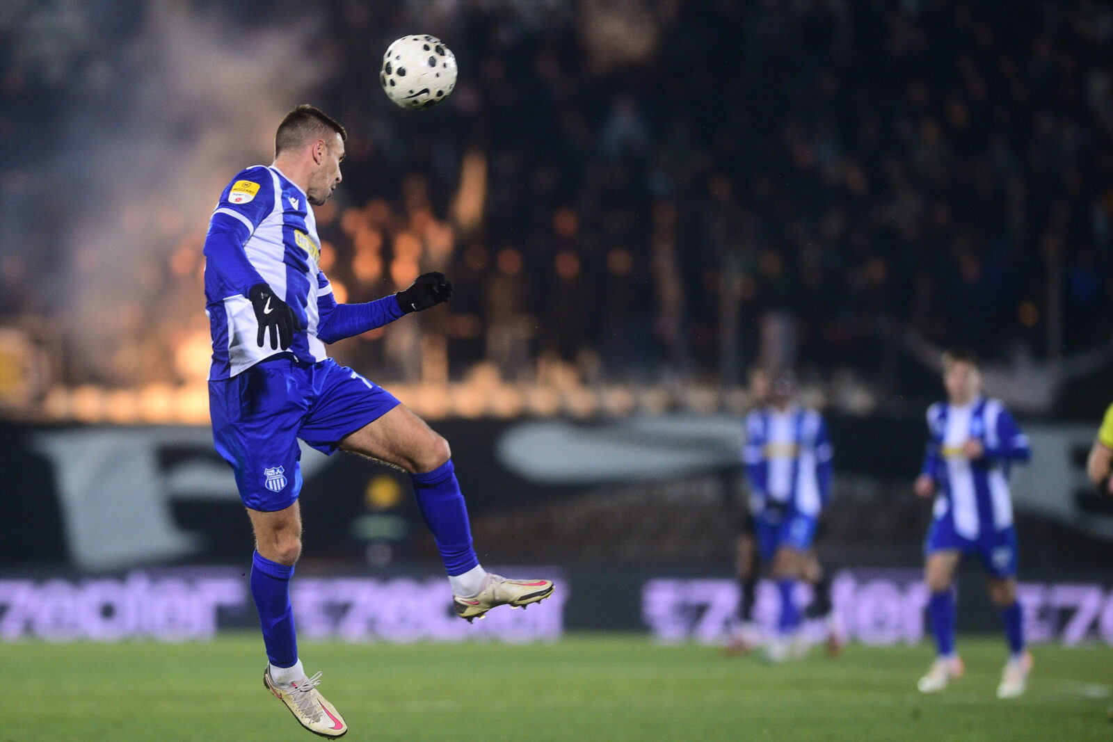 The match of the 25th round of the Mozzart Bet Super League of Serbia between FK Partizan and OFK Beograd was played at the FK Partizan Stadium. Utakmica 25. kola Mozzart Bet Super liga Srbije izmedju FK Partizan i OFK Beograd odigrana je na stadionu FK Partizan.