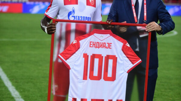 The second leg of the third qualifying round for the Champions League between FK Crvena zvezda and FK Lech Poznań was played at the Rajko Mitic stadium. Revans utakmica treceg kola kvalifikacija za Ligu sampiona izmedju FK Crvena zvezda i FK Leh Poznanj odigrana je na stadionu Rajko Mitic.