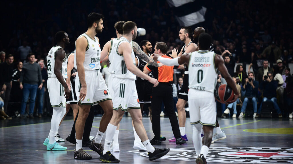 The match of the 27th round of the Turkish Airlines Euroleague between BC Partizan Mozzart Bet and BC Panathinaikos AKTOR was played at the Belgrade Arena. Utakmica 27. kola Turkish Airlines Evrolige izmedju KK Partizan Mozzart Bet i KK Panathinaikos AKTOR odigrana je u Beogradskoj Areni.
