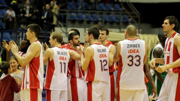 Utakmica osmog (8) kola ABA Lige izmedju KK Crvena zvezda telekom i KK Krka (Novo Mesto) odigrano u hali Pionir