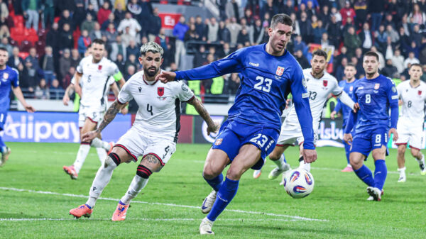 The match of the sixth round of Group K of the 2026 World Cup qualifications between Serbia and Albania was played at the Dubocica stadium in Leskovac. Utakmica sestog kola Grupe K kvalifikacija za Svetsko prvenstvo 2026 izmedju Srbije i Albanije odigrana je na stadionu Dubocica u Leskovcu.