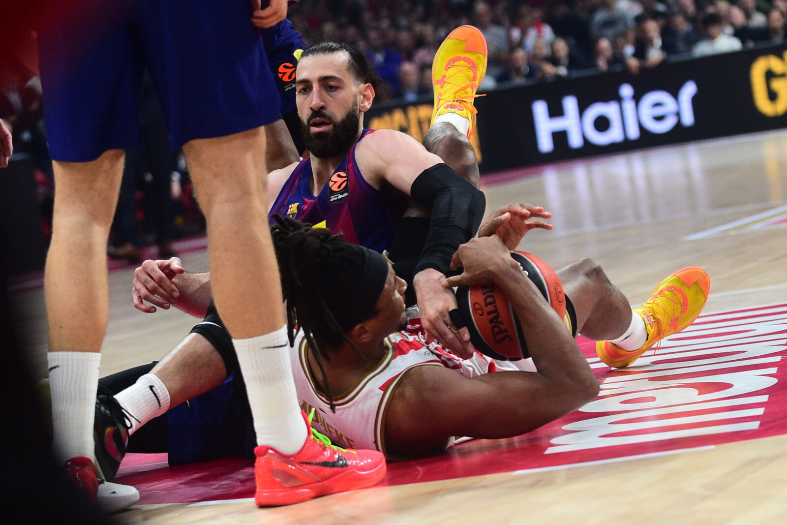 The match of the 14th round of the Turkish Airlines Euroleague between KK Crvena zvezda Meridianbet and FC Barcelona was played at the Belgrade Arena. Utakmica 14. kola Turkish Airlines Evrolige izmedju KK Crvena zvezda Meridianbet i FC Barcelona odigrana je u Beogradskoj Areni.