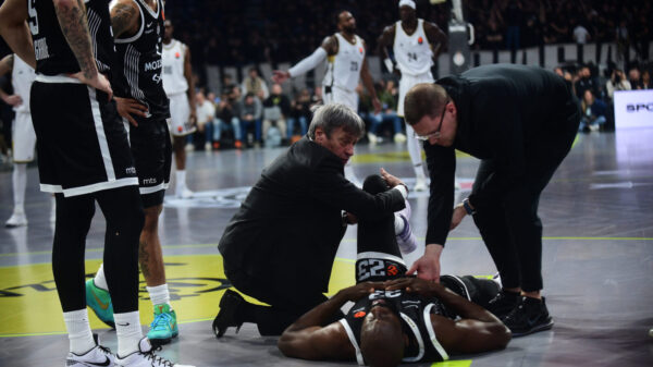 The match of the 33rd round of the Turkish Airlines Euroleague between KK Partizan Mozzart Bet and BC LDLC ASVEL was played at the Belgrade Arena. Utakmica 33. kola Turkish Airlines Evrolige izmedju KK Partizan Mozzart Bet i BC LDLC ASVEL odigrana je u Beogradskoj Areni.