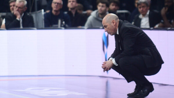 The match of the 33rd round of the Turkish Airlines Euroleague between KK Partizan Mozzart Bet and BC LDLC ASVEL was played at the Belgrade Arena. Utakmica 33. kola Turkish Airlines Evrolige izmedju KK Partizan Mozzart Bet i BC LDLC ASVEL odigrana je u Beogradskoj Areni.