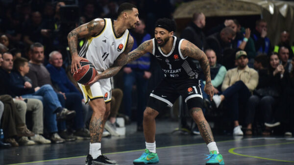 The match of the 33rd round of the Turkish Airlines Euroleague between KK Partizan Mozzart Bet and BC LDLC ASVEL was played at the Belgrade Arena. Utakmica 33. kola Turkish Airlines Evrolige izmedju KK Partizan Mozzart Bet i BC LDLC ASVEL odigrana je u Beogradskoj Areni.
