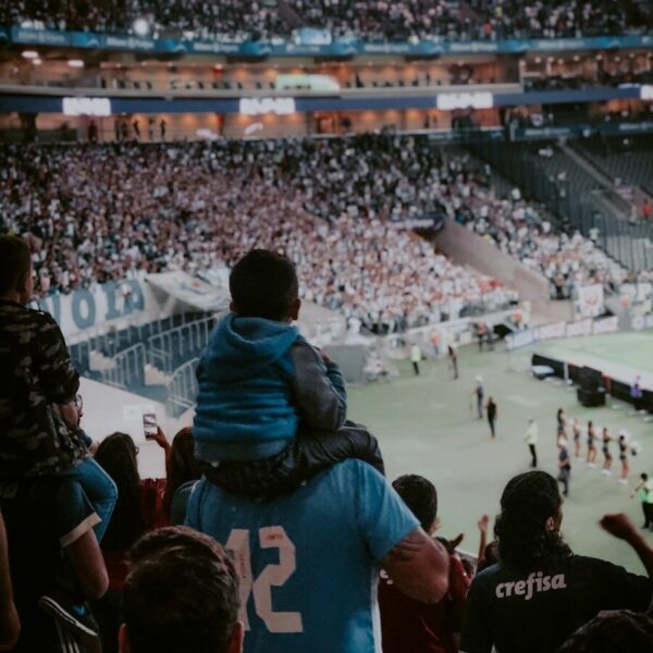 crowd of people watching sports inside arena