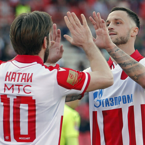 The match of the 26th round of the Mozzart Bet Super League of Serbia between FK Crvena zvezda and FK Napredak was played at the Rajko Mitic stadium. Utakmica 26. kola Mozzart Bet Super liga Srbije izmedju FK Crvena zvezda i FK Napredak odigrana je na stadionu Rajko Mitic.