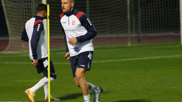 The training of the Serbian football team, which gathered before two friendly matches against Spain and Saudi Arabia, was held at the Michel Platini field in SC FSS Stara Pazova. Trening fudbalske reprezentacije Srbije koja se okupila pred dve prijateljske utakmice protiv Spanije i Saudijske Arabije, odrzan je na terenu Misel Platini u SC FSS Stara Pazova.