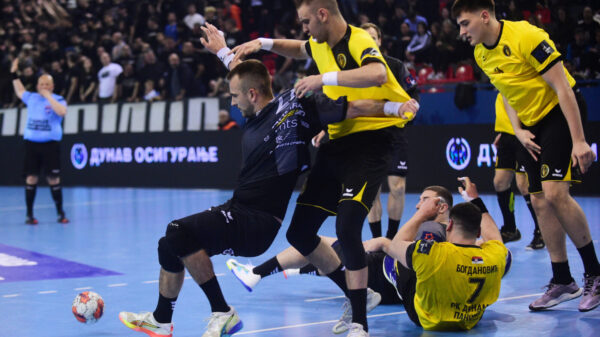 The final match of the Prof. dr Branislav Pokrajac Cup for men between RK Partizan AdmiralBet and RK Dinamo was played in the Prof. dr Branislav Pokrajac Hall in Banjica. Utakimca finala Kupa Prof. dr Branislav Pokrajac za muskarce izmedju RK Partizan AdmiralBet i RK Dinamo odigrana je u dvorani Prof. dr Branislav Pokrajac na Banjici.