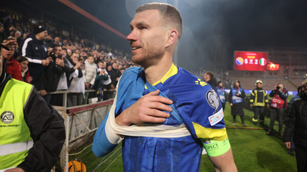 The World Cup play-off finals match between Bosnia and Herzegovina and Italy was played at the Bilino polje stadium in Zenica. Utakmica finala baraza za Svetsko prvenstvo izmedju Bosne i Hercegvine i Italije odigrana je na stadionu Bilino polje u Zenici.