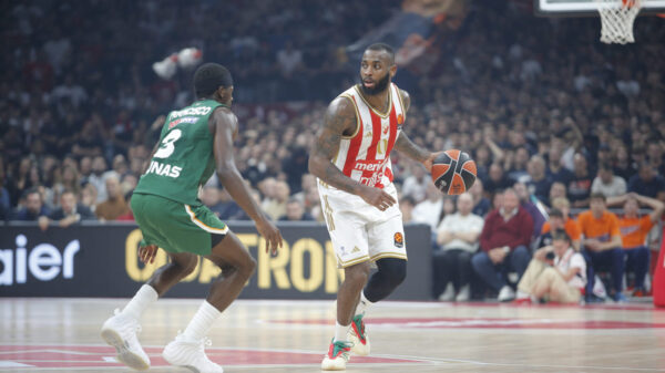 The match of the 4th round of the Turkish Airlines Euroleague between KK Crvena Zvezda Meridianbet and BC Zalgiris was played at the Belgrade Arena. Utakmica 4. kola Turkish Airlines Evrolige izmedju KK Crvena Zvezda Meridianbet i BC Zalgiris odigrana je u Beogradskoj Areni.