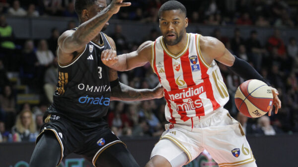 The match of the fifth round of the second phase of the AdmiralBet ABA League between KK Crvena zvezda MeridianBet and KK Dubai Basket was played at the Aleksandar Nikolic Hall. Utakmica pete runde druge faze AdmiralBet ABA League izmedju KK Crvena zvezda MeridianBet i KK Dubai Basket odigrana je u dvorani Aleksandar Nikolic.