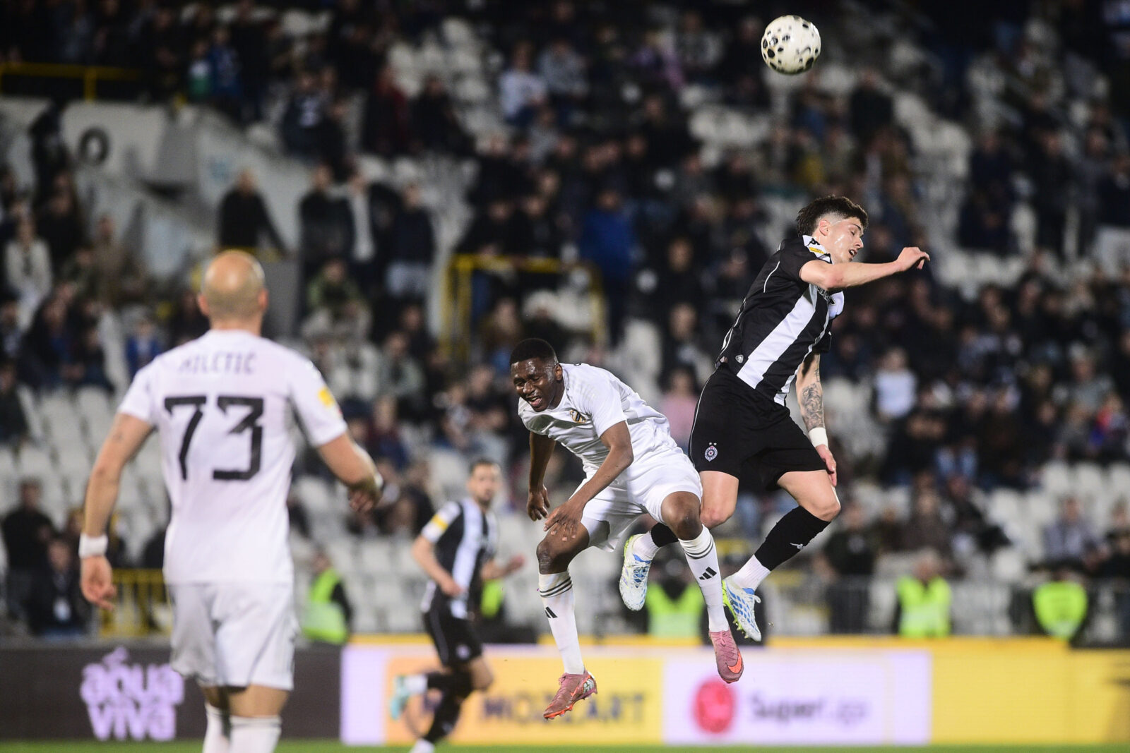 The match of the 29th round of the Mozzart Bet Super League of Serbia between FK Partizan and FK Cukaricki was played at the FK Partizan stadium. Utakmica 29. kola Mozzart Bet Super liga Srbije izmedju FK Partizan i FK Cukaricki odigrana je na stadionu FK Partizan.