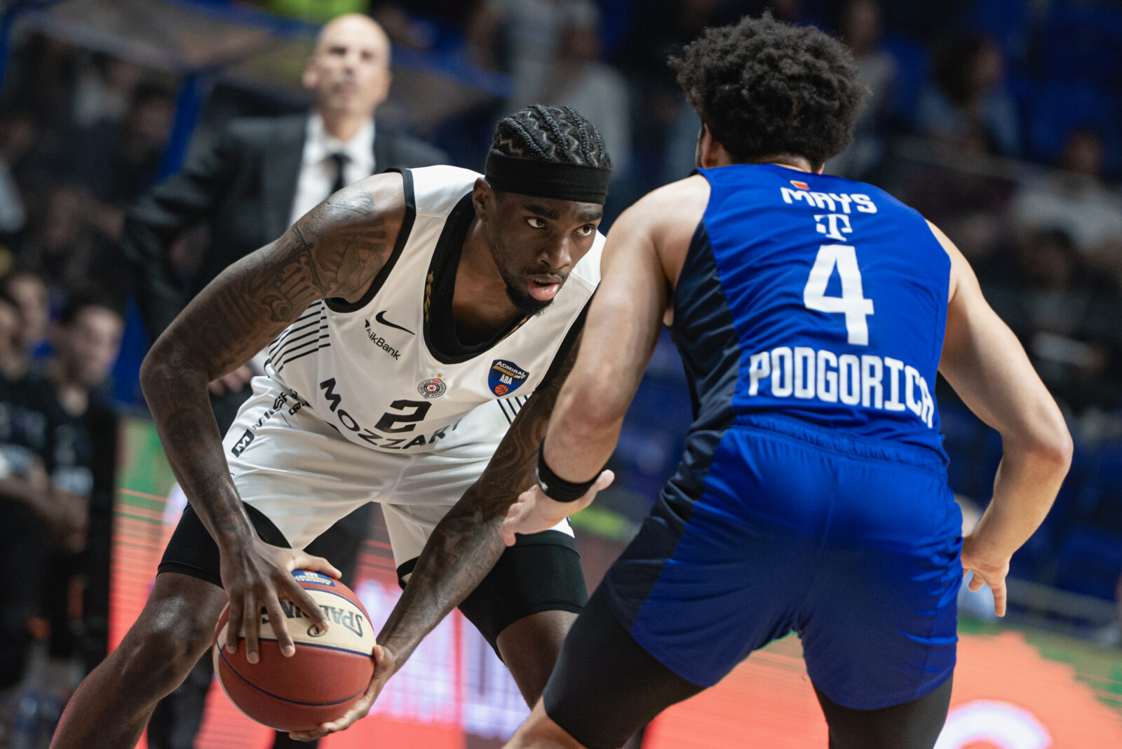 The match of the sixth round of the second phase of the AdmiralBet ABA League between KK Buducnost Voli and KK Partizan Mozzart Bet was played in the Moraca Sports Center. Utakmica seste runde druge faze AdmiralBet ABA League izmedju KK Buducnost Voli i KK Partizan Mozzart Bet odigrana je u Sportskom centru Moraca.