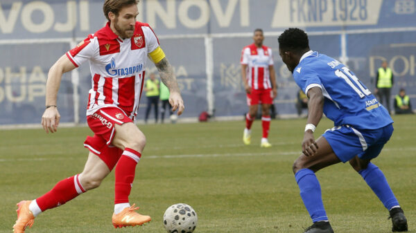 The 1/4 final match of the Mozzart Bet Cup of Serbia 2025/2026 between FK Novi Pazar and FK Crvena zvezda was played at the City Stadium in Novi Pazar. Utakmica 1/4 finala Mozzart Bet Kupa Srbije 2025/2026 izmedju FK Novi Pazar i FK Crvena zvezdaodigrana je Gradskom stadionu u Novom Pazaru.