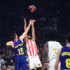 The match of the 14th round of the Turkish Airlines Euroleague between KK Crvena zvezda Meridianbet and FC Barcelona was played at the Belgrade Arena. Utakmica 14. kola Turkish Airlines Evrolige izmedju KK Crvena zvezda Meridianbet i FC Barcelona odigrana je u Beogradskoj Areni.