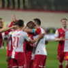 The match of the 26th round of the Mozzart Bet Super League of Serbia between FK Vojvodina and FK Partizan was played at the Karadjordje stadium in Novi Sad. Utakmica 26. kola Mozzart Bet Super liga Srbije izmedju FK Vojvodina i FK Partizan odigrana je na stadionu Karadjordje u Novom Sadu.