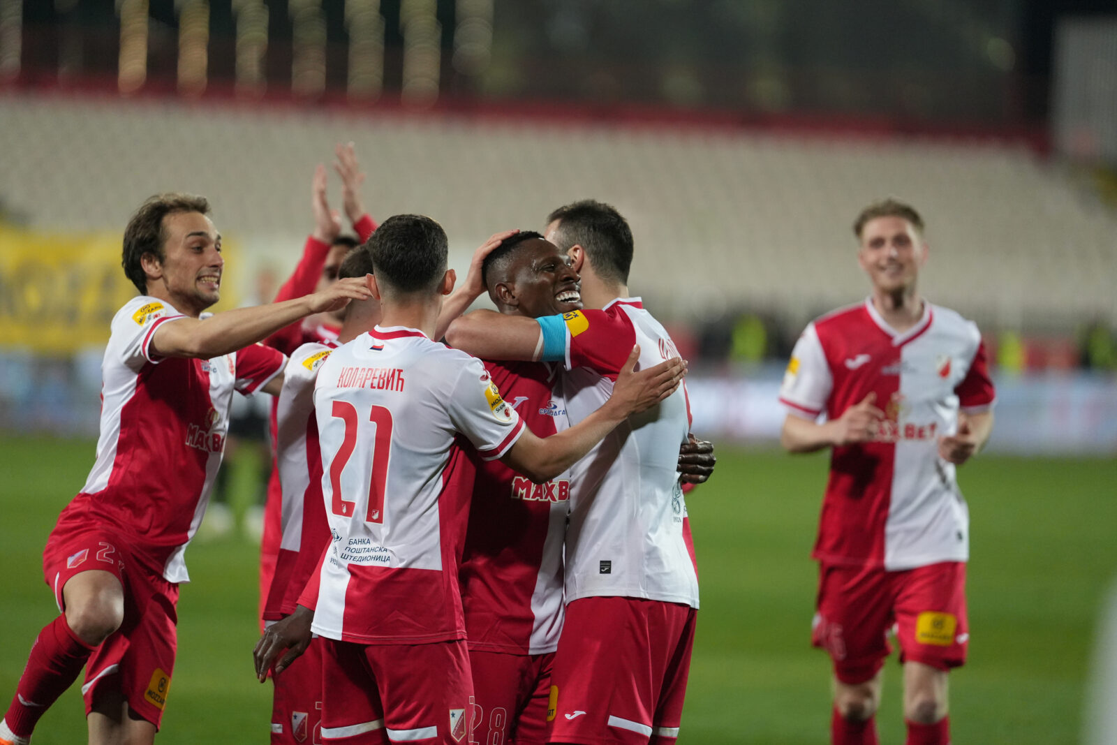 The match of the 26th round of the Mozzart Bet Super League of Serbia between FK Vojvodina and FK Partizan was played at the Karadjordje stadium in Novi Sad. Utakmica 26. kola Mozzart Bet Super liga Srbije izmedju FK Vojvodina i FK Partizan odigrana je na stadionu Karadjordje u Novom Sadu.