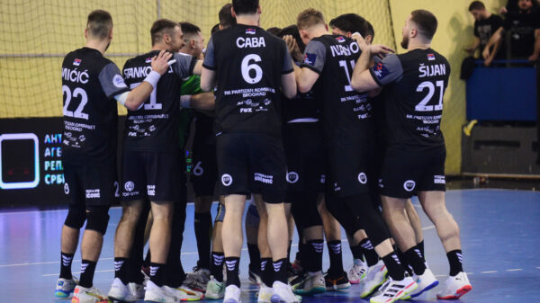 The final match of the Prof. dr Branislav Pokrajac Cup for men between RK Partizan AdmiralBet and RK Dinamo was played in the Prof. dr Branislav Pokrajac Hall in Banjica. Utakimca finala Kupa Prof. dr Branislav Pokrajac za muskarce izmedju RK Partizan AdmiralBet i RK Dinamo odigrana je u dvorani Prof. dr Branislav Pokrajac na Banjici.