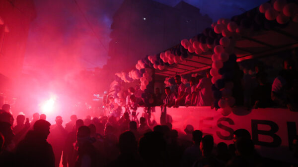 The management of FK Novi Pazar organized a big celebration on the occasion of the placement in Europe for the fans on the main square. Uprava FK Novi Pazar je organizovala veliku proslava povodom plasmana u Evropu za navijace na glavnom trgu.