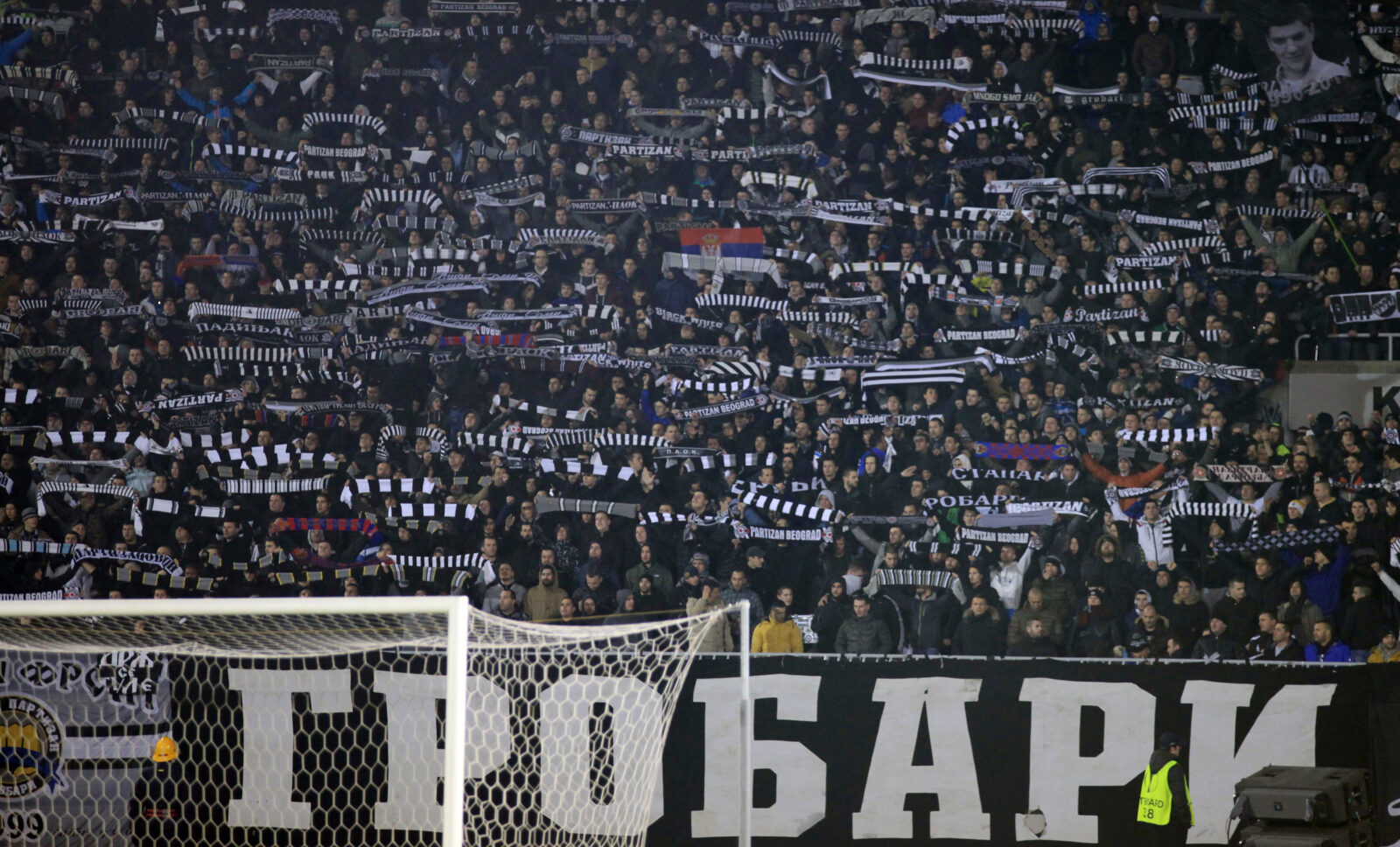 Utakmica grupne faze Lige Evrope (UEFA Europa League) izmedju FK Partizan (Serbia) i FC Augsburg (Germany