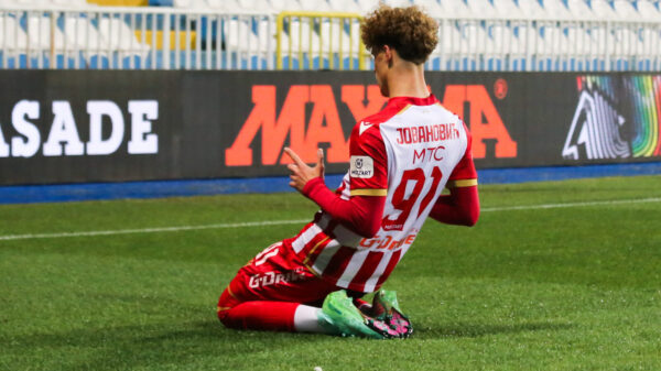 The match of the 19th round of the Mozzart Super League of Serbia between FK Novi Pazar and FK Crvena zvezda was played at the City Stadium. Utakmica 19. kola Mozzart Super lige Srbije izmedju FK Novi Pazar i FK Crvena zvezda odigrana je na Gradskom stadionu.