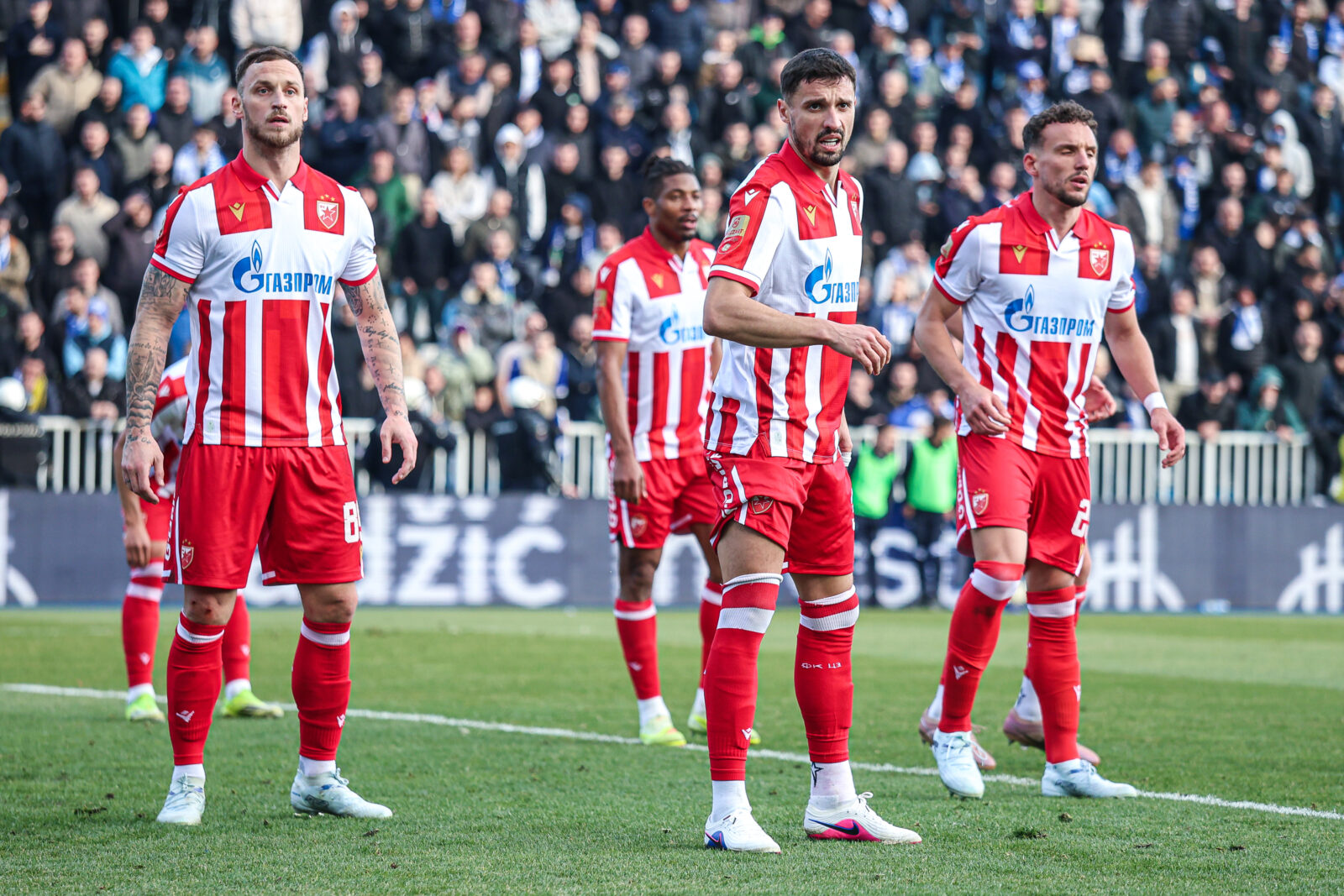 The 1/4 final match of the Mozzart Bet Cup of Serbia 2025/2026 between FK Novi Pazar and FK Crvena zvezda was played at the City Stadium in Novi Pazar. Utakmica 1/4 finala Mozzart Bet Kupa Srbije 2025/2026 izmedju FK Novi Pazar i FK Crvena zvezdaodigrana je Gradskom stadionu u Novom Pazaru.