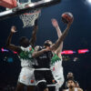 The match of the 37th round of the Turkish Airlines Euroleague between KK Partizan Mozzart Bet and KK Zalgiris Kaunas was played at the Belgrade Arena. Utakmica 37. kola Turkish Airlines Evrolige izmedju KK Partizan Mozzart Bet i KK Zalgiris Kaunas odigrana je u Beogradskoj Areni.