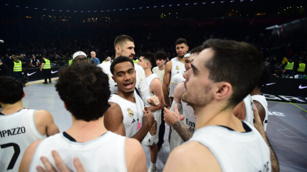 The match of the 28th round of the Turkish Airlines Euroleague between KK Partizan Mozzart Bet and BC Real Madrid was played in the Belgrade Arena. Utakmica 28. kola Turkish Airlines Evrolige izmedju KK Partizan Mozzart Bet i KK Real Madrid odigrana je u Beogradskoj Areni.