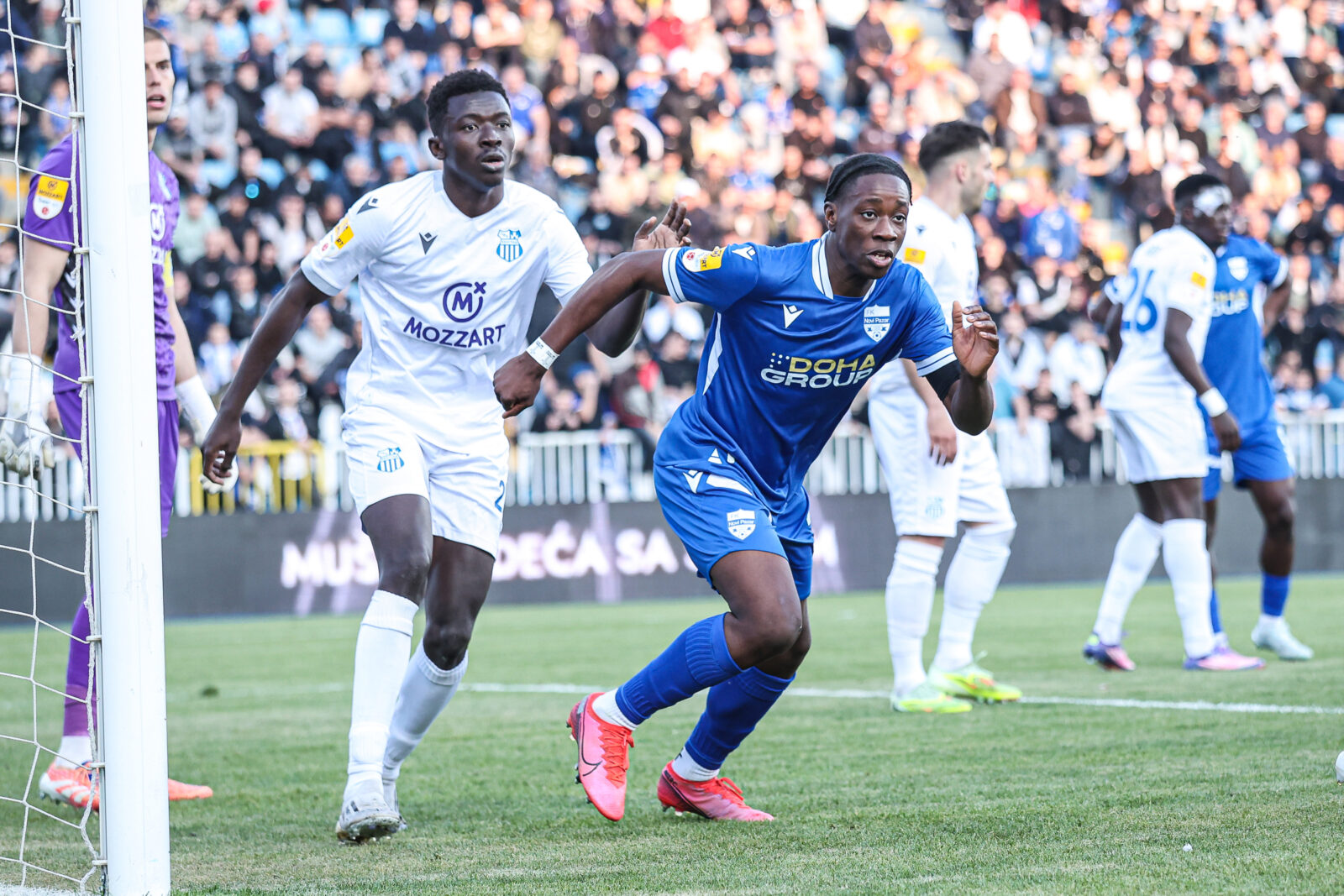 The match of the 31st round of the Mozzart Bet Super League of Serbia between FK Novi Pazar and OFK Beograd was played at the City Stadium in Novi Pazar. Utakmica 31. kola Mozzart Bet Super liga Srbije izmedju FK Novi Pazar i OFK Beograd odigrana je na Gradskom stadionu u Novom Pazaru
