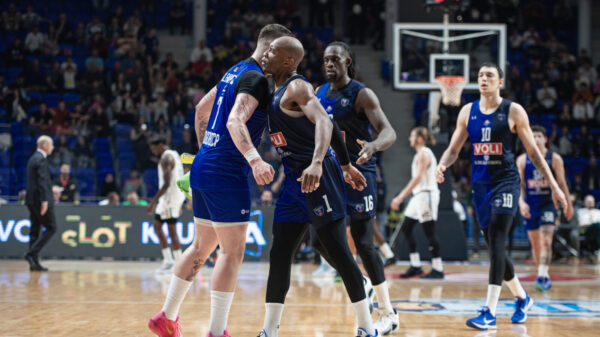 The match of the sixth round of the second phase of the AdmiralBet ABA League between KK Buducnost Voli and KK Partizan Mozzart Bet was played in the Moraca Sports Center. Utakmica seste runde druge faze AdmiralBet ABA League izmedju KK Buducnost Voli i KK Partizan Mozzart Bet odigrana je u Sportskom centru Moraca.