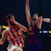 The match of the 14th round of the Turkish Airlines Euroleague between KK Crvena zvezda Meridianbet and FC Barcelona was played at the Belgrade Arena. Utakmica 14. kola Turkish Airlines Evrolige izmedju KK Crvena zvezda Meridianbet i FC Barcelona odigrana je u Beogradskoj Areni.