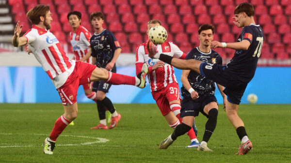 The match of the 26th round of the Mozzart Bet Super League of Serbia between FK Crvena zvezda and FK Napredak was played at the Rajko Mitic stadium. Utakmica 26. kola Mozzart Bet Super liga Srbije izmedju FK Crvena zvezda i FK Napredak odigrana je na stadionu Rajko Mitic.