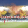 The match of the 27th round of the Mozzart Bet Super League of Serbia between FK IMT and FK Crvena zvezda was played at the Lagator City Stadium in Loznica. Utakmica 27. kola Mozzart Bet Super liga Srbije izmedju FK IMT i FK Crvena zvezda odigrana je na Gradskom stadionu Lagator u Loznici.