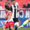 The match of the 32nd round of the Mozart Bet Super League of Serbia between FK Vojvodina and FK Partizan was played at the Karadjordje Stadium in Novi Sad. Utakmica 32. kola Mozzart Bet Super liga Srbije izmedju FK Vojvodina i FK Partizan odigrana je na stadionu Karadjordje u Novom Sadu.