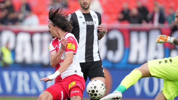 The match of the 32nd round of the Mozart Bet Super League of Serbia between FK Vojvodina and FK Partizan was played at the Karadjordje Stadium in Novi Sad. Utakmica 32. kola Mozzart Bet Super liga Srbije izmedju FK Vojvodina i FK Partizan odigrana je na stadionu Karadjordje u Novom Sadu.