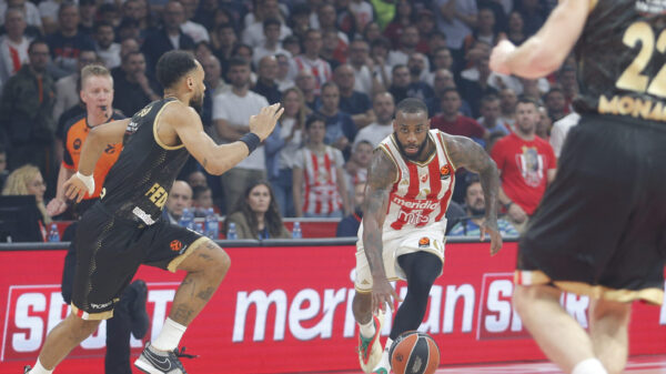 The 11th round match of the Turkish Airlines Euroleague between KK Crvena zvezda Meridianbet and AS Monaco was played at the Belgrade Arena. Utakmica 11. kola Turkish Airlines Evrolige izmedju KK Crvena zvezda Meridianbet i AS Monaco odigrana je u Beogradskoj Areni.