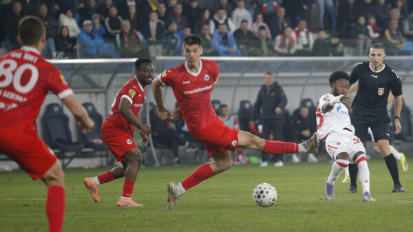 The match of the 27th round of the Mozzart Bet Super League of Serbia between FK IMT and FK Crvena zvezda was played at the Lagator City Stadium in Loznica. Utakmica 27. kola Mozzart Bet Super liga Srbije izmedju FK IMT i FK Crvena zvezda odigrana je na Gradskom stadionu Lagator u Loznici.