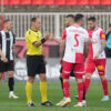 The match of the 32nd round of the Mozart Bet Super League of Serbia between FK Vojvodina and FK Partizan was played at the Karadjordje Stadium in Novi Sad. Utakmica 32. kola Mozzart Bet Super liga Srbije izmedju FK Vojvodina i FK Partizan odigrana je na stadionu Karadjordje u Novom Sadu.