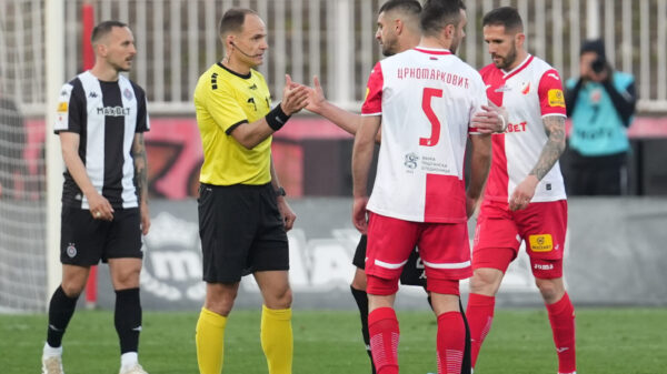 The match of the 32nd round of the Mozart Bet Super League of Serbia between FK Vojvodina and FK Partizan was played at the Karadjordje Stadium in Novi Sad. Utakmica 32. kola Mozzart Bet Super liga Srbije izmedju FK Vojvodina i FK Partizan odigrana je na stadionu Karadjordje u Novom Sadu.