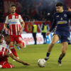 The match of the 32nd round of the Mozzart Bet Super League of Serbia between FK Zeleznicar and FK Crvena zvezda was played at the SC Mladost stadium in Pancevo. Utakmica 32. kola Mozzart Bet Super liga Srbije izmedju FK Zeleznicar i FK Crvena zvezda odigrana je na stadionu SC Mladost u Pancevu.