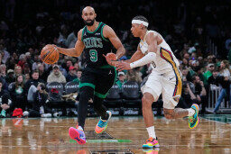 Pelicans Celtics Basketball