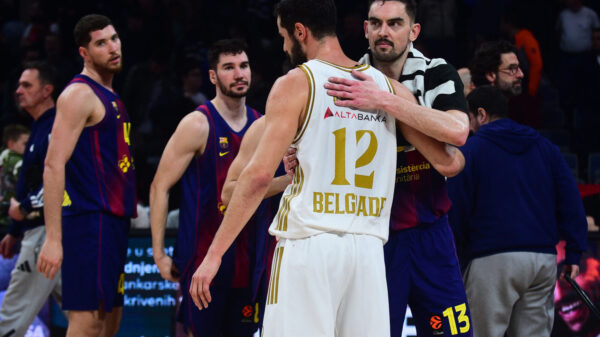 The match of the 14th round of the Turkish Airlines Euroleague between KK Crvena zvezda Meridianbet and FC Barcelona was played at the Belgrade Arena. Utakmica 14. kola Turkish Airlines Evrolige izmedju KK Crvena zvezda Meridianbet i FC Barcelona odigrana je u Beogradskoj Areni.